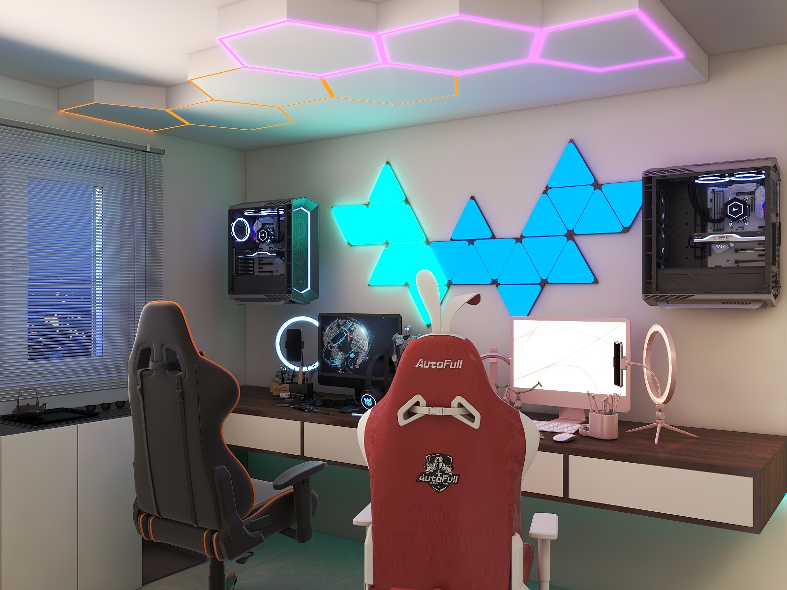 久居丶全案设计-老赵-电竞房-装修设计方案