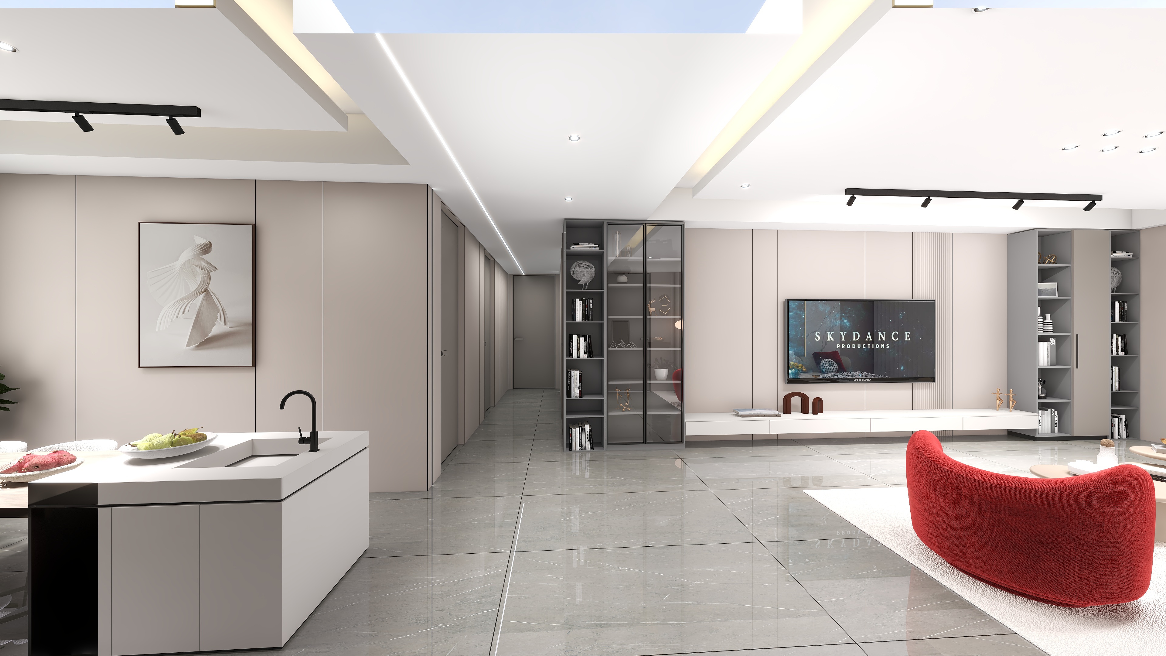 宝鸡云樽专卖MSkl-高新首府10-1-1301-装修设计方案