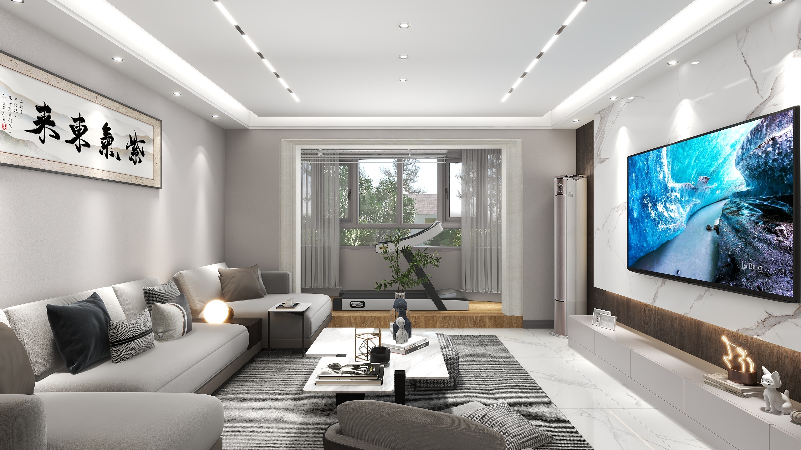 暗凌-新京花苑毕女士新邸-装修设计方案