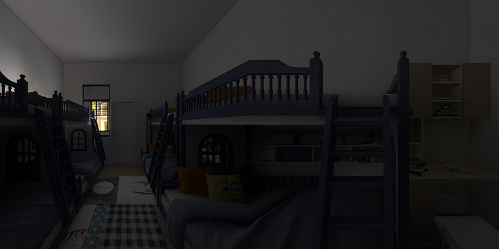 星星丨暖阳-样板间-副本-装修设计方案