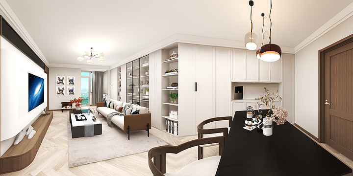 空间设计9527-锦悦府-中古-装修设计方案