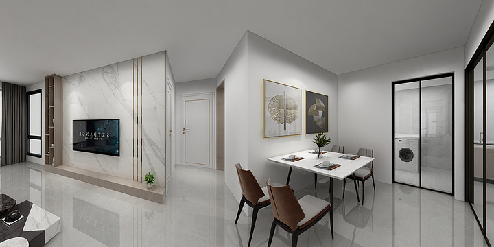 绵阳宏宇-橡树郡8-1-204-装修设计方案