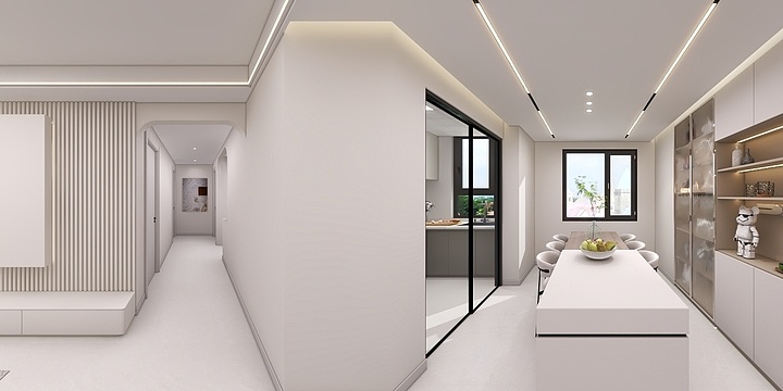 C暄-金湾璟和天第108-奶油风-装修设计方案