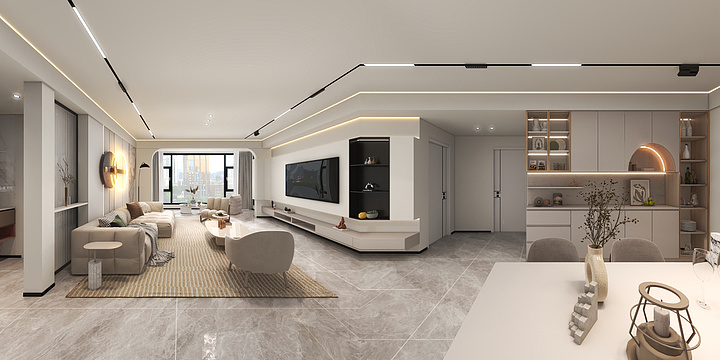 黔西装修小虎哥-水西幸福城二期效果图-装修设计方案