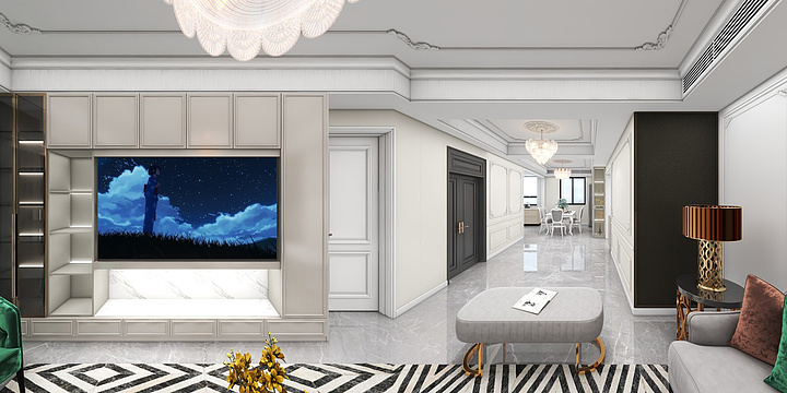 行走的蒲公英-涞源.御湖温莎-140平米-301-副本-装修设计方案