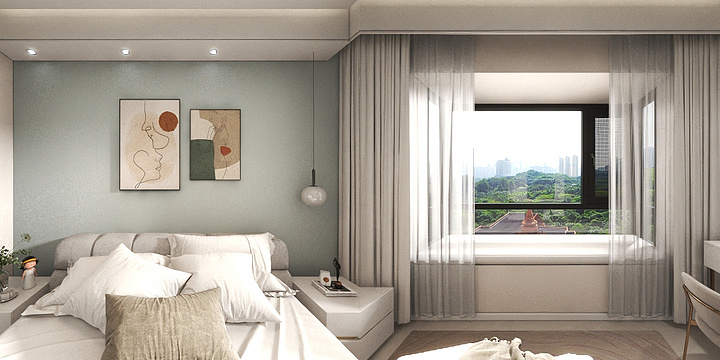 睡到自然醒z-恒大御景半岛17#1904-装修设计方案