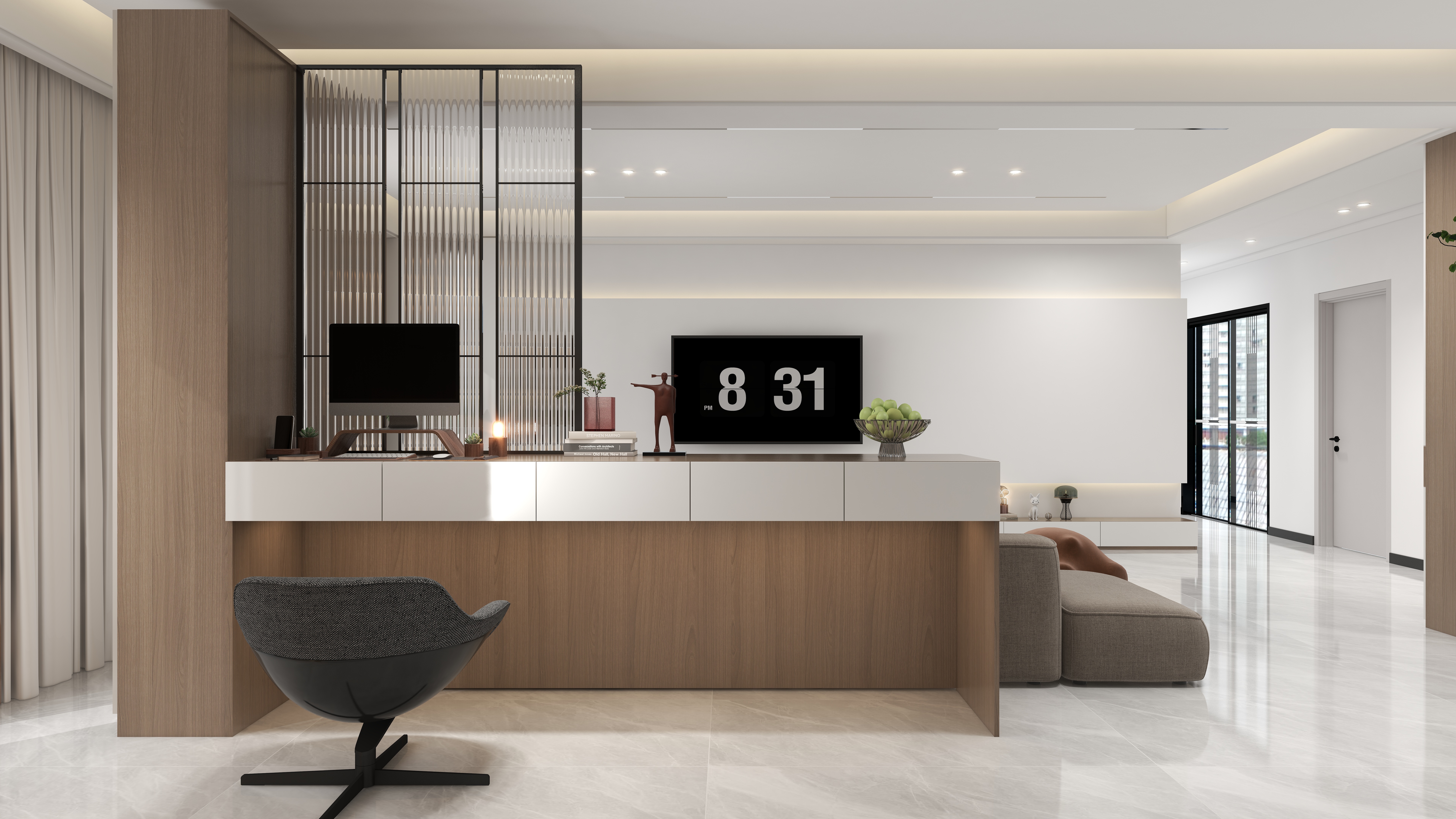 罗威锋-102㎡1室-装修设计方案