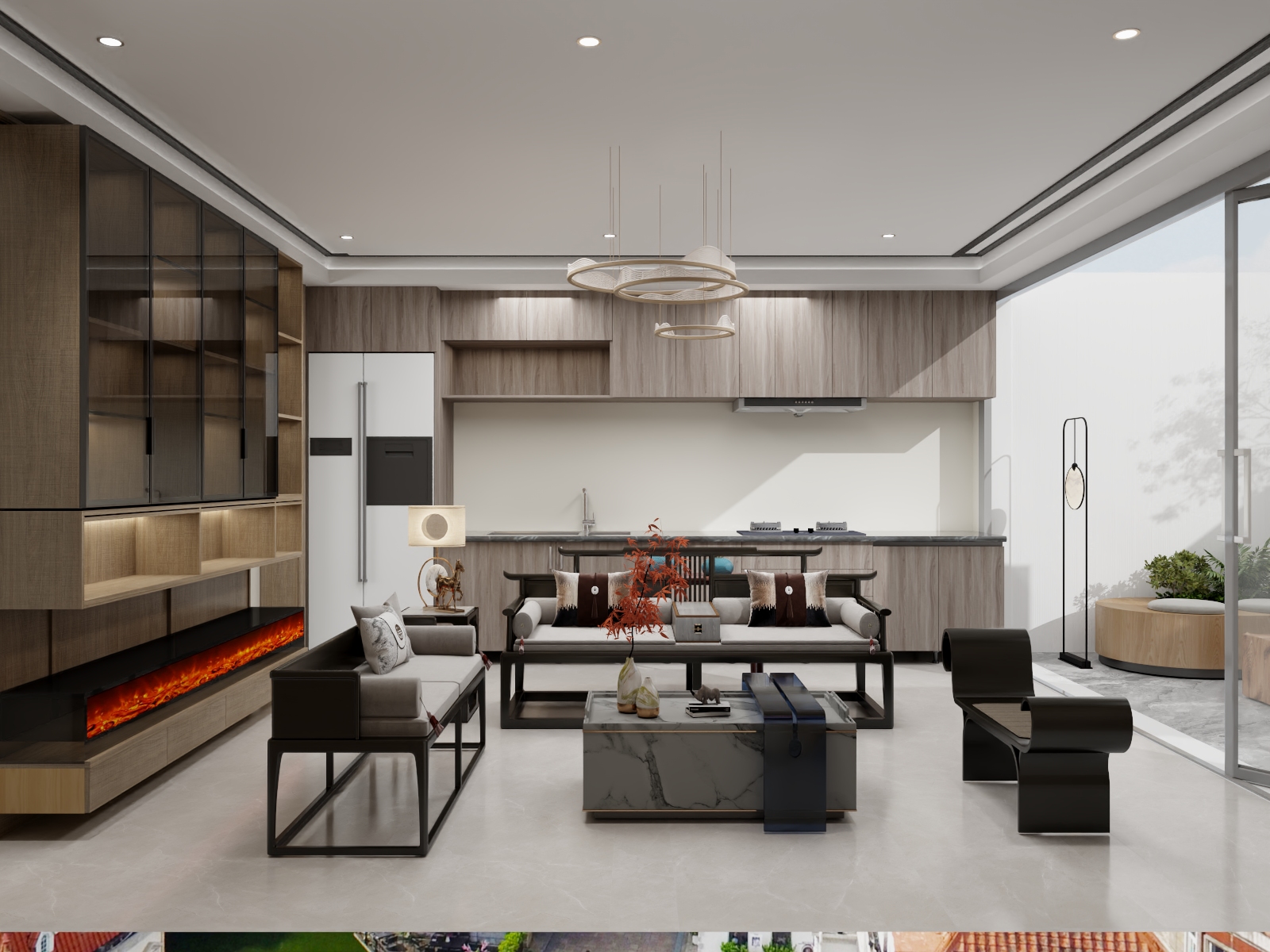 YCspaceAJ-翠屏凤凰海岸122㎡3室-装修设计方案