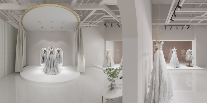 MichaelHoop-万达婚纱店-装修设计方案
