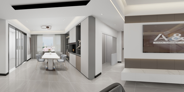 至美焕新设计工作室-九龙仓繁华里-装修设计方案