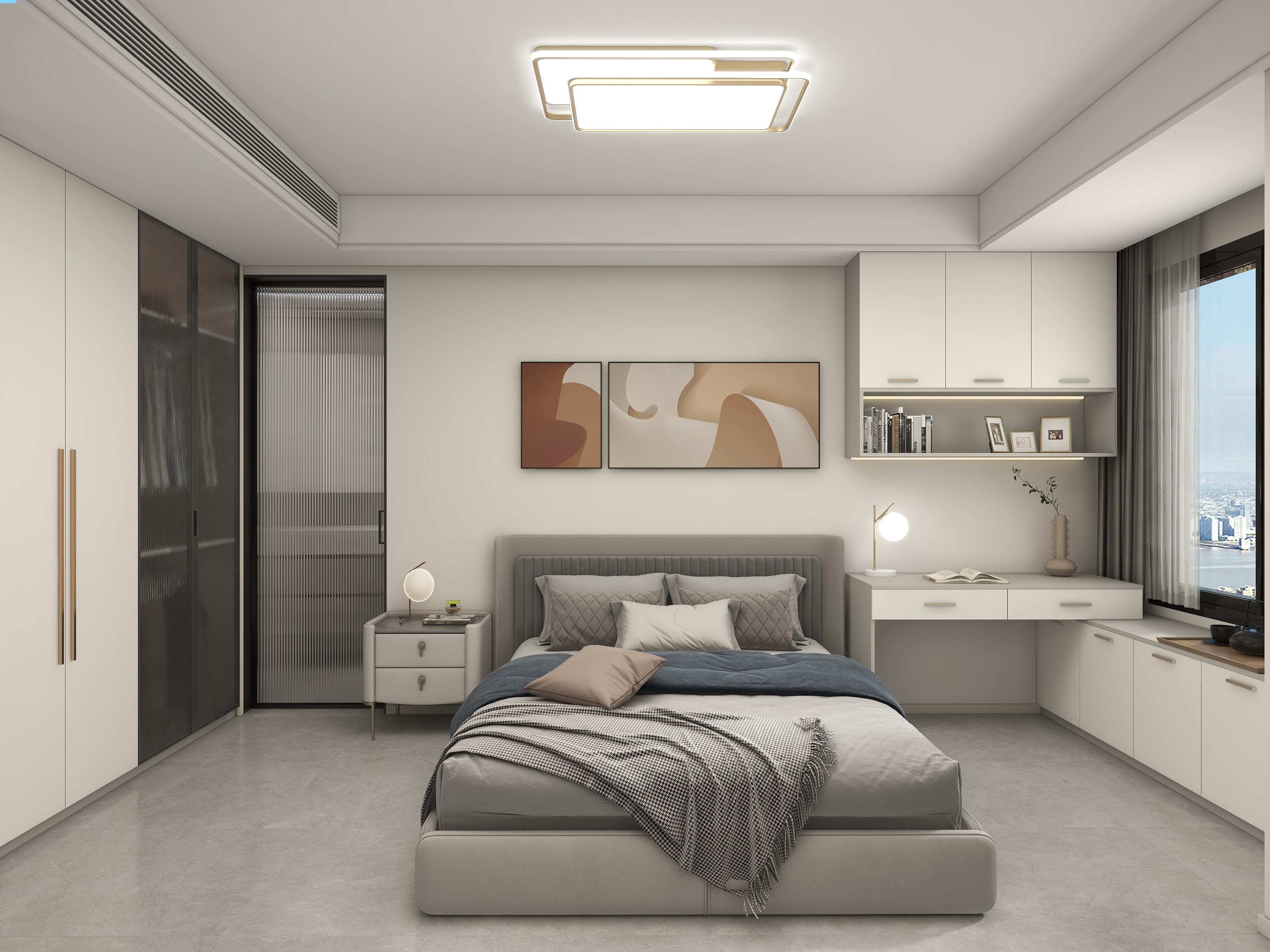 设计师丨刘恒岐-绿地城-装修设计方案