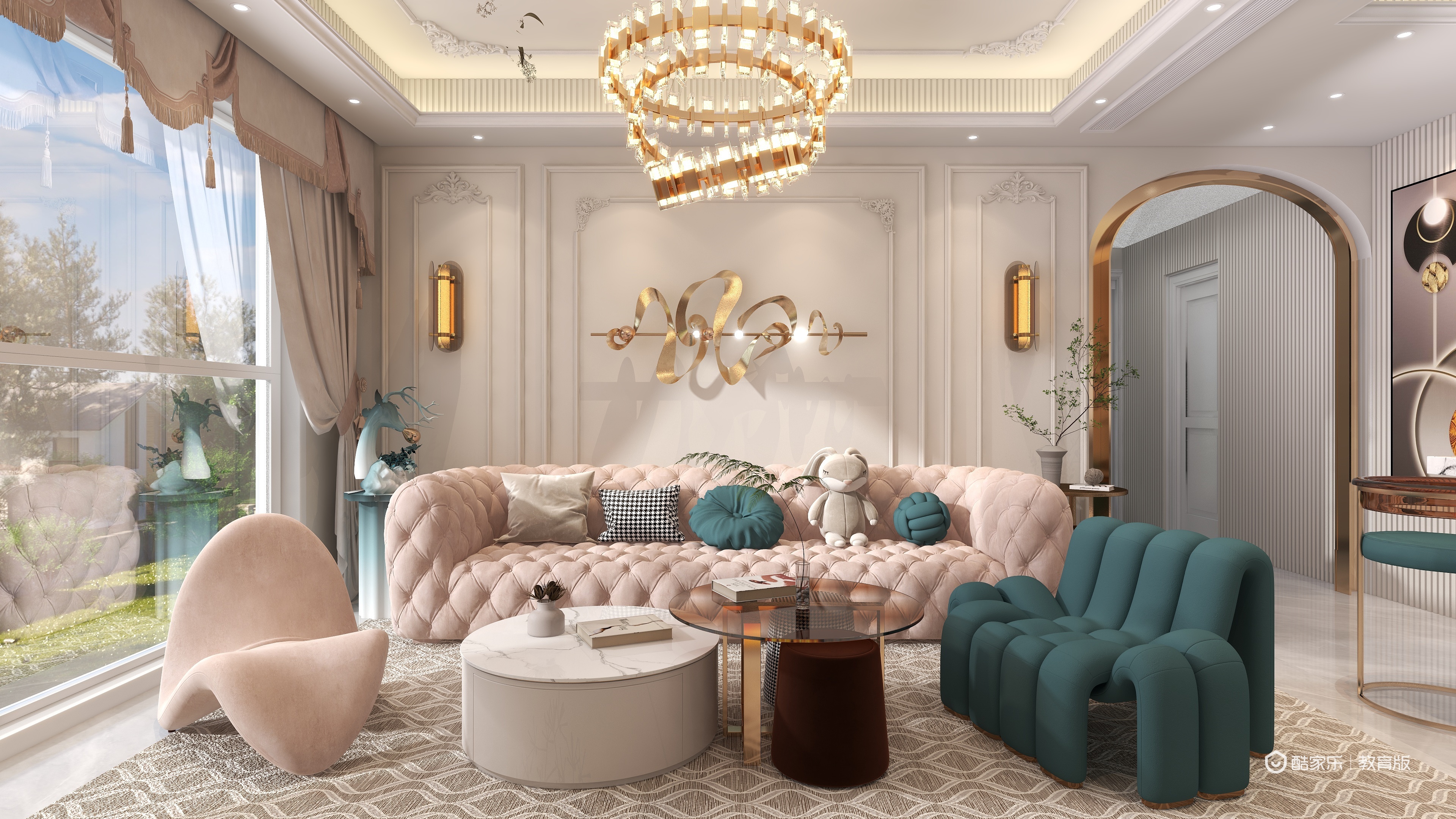 3.15法式轻奢-装修设计方案