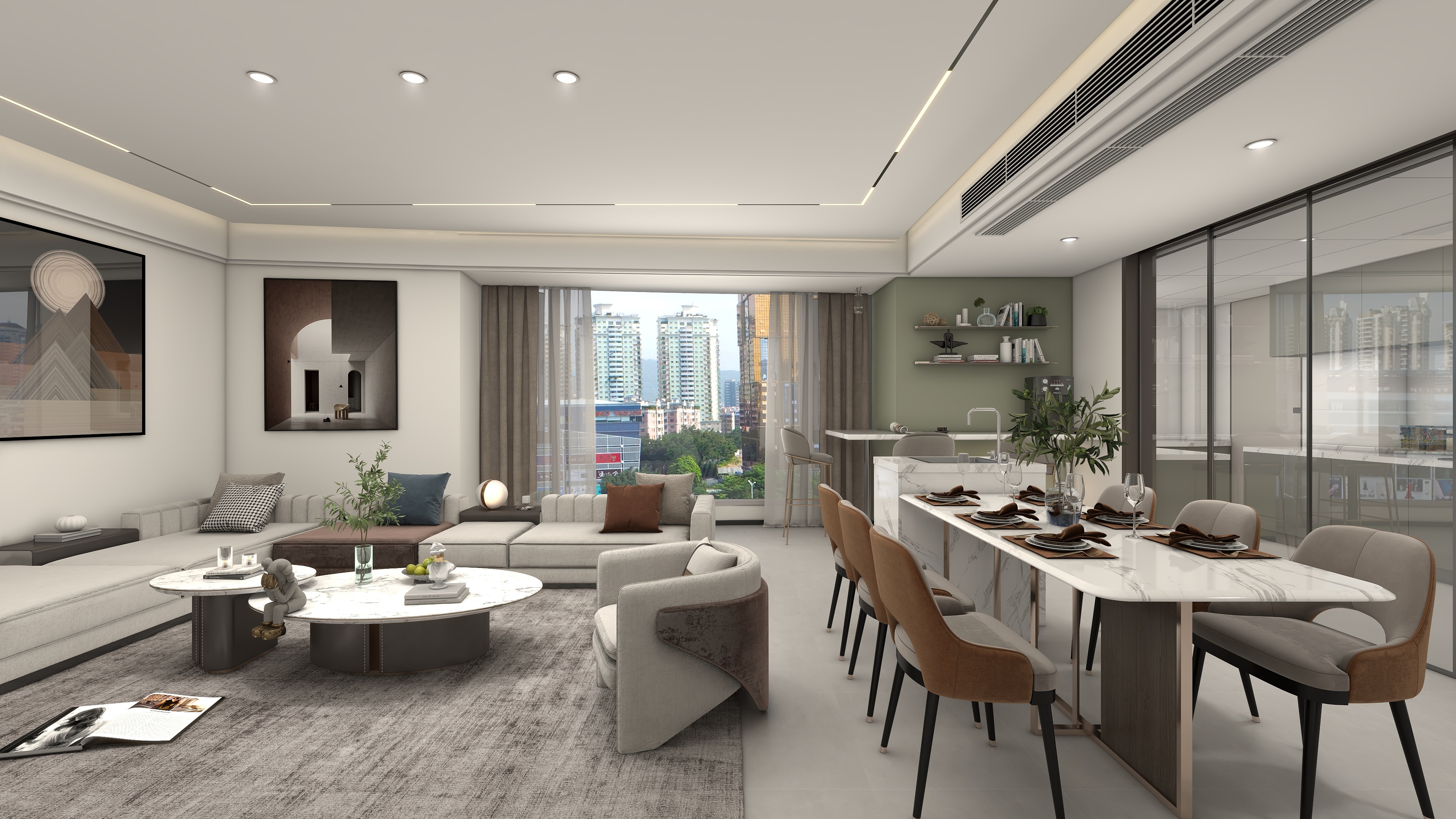 上海居丽装饰空间设计-江学路558弄-现代简约-山李凡原装修效果图