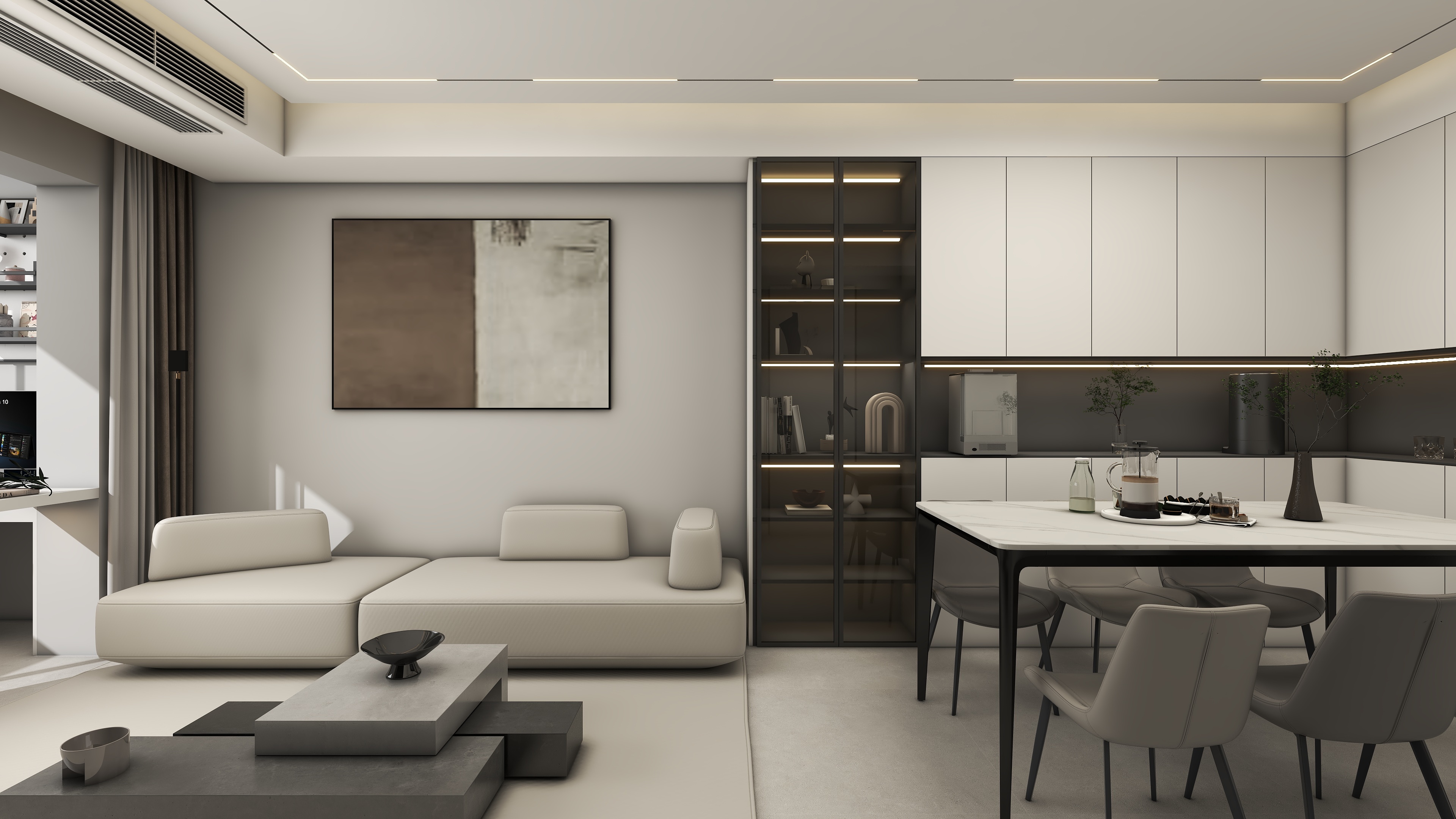 上海居丽装饰空间设计-清涧路39弄 极简 山李凡原装修效果图