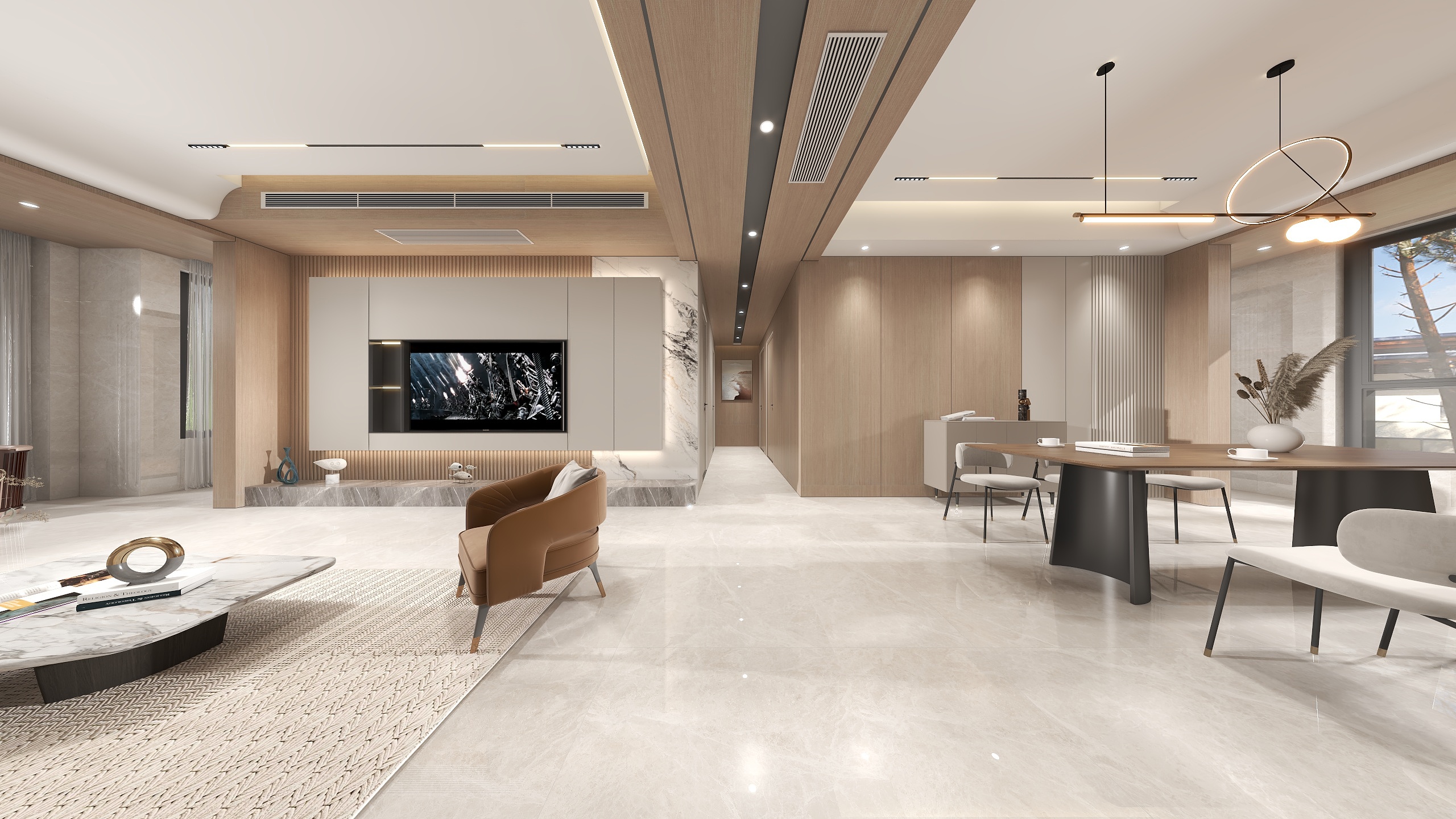 YG独立设计工作室-现代原木-装修设计方案