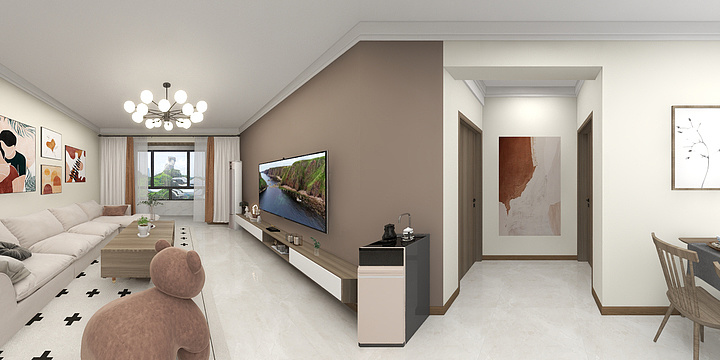 LHYDesign-悦蓝山103，1，1504-装修设计方案