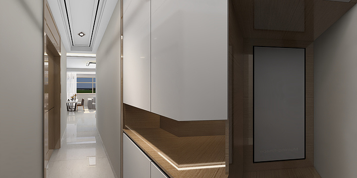 内蒙古兴jFkr-广宇万科公园里114㎡3室-装修设计方案