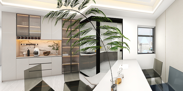 义乌市鹏润装饰-碧桂园138效果图-装修设计方案