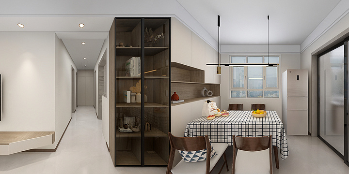 装修100-115户型-装修设计方案