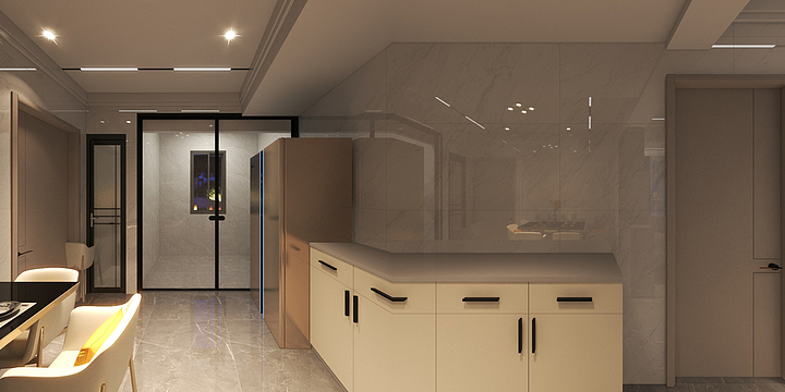 创饰空间装饰-洋中学苑B6   602-装修设计方案