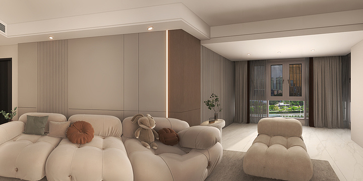 玖夜设计-首创禧瑞山河25-1-502-装修设计方案