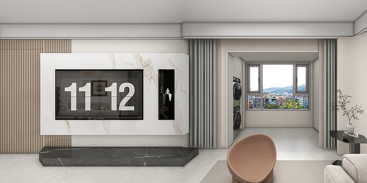 DESIGN丨W-现代简约-装修设计方案