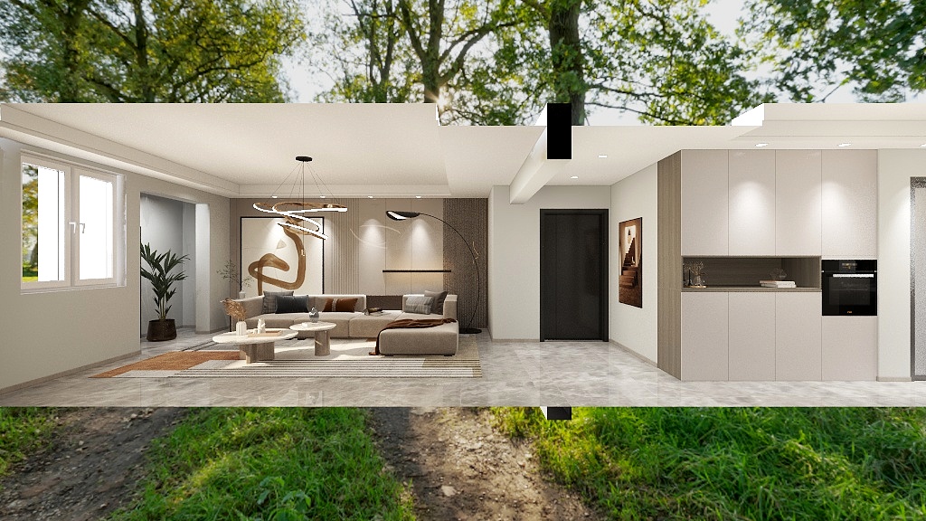 南鹤山-都市印象-装修设计方案