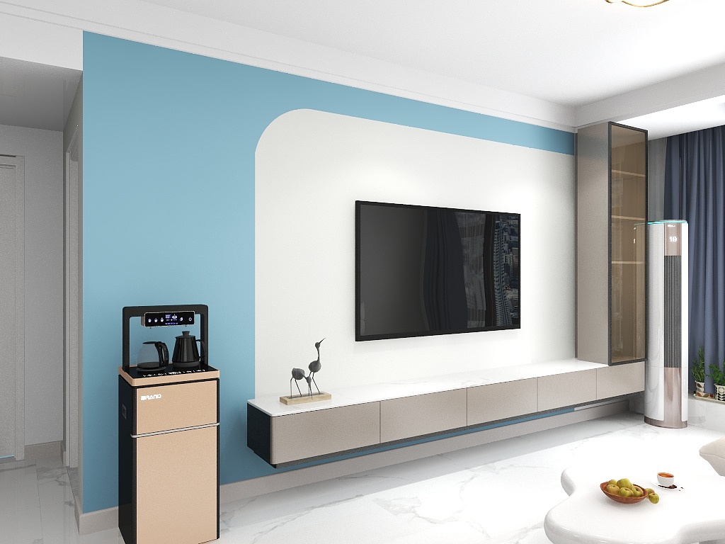 琳倾design-银河国际  108m2-装修设计方案