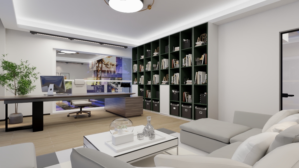 kunDrWe-办公cad-装修设计方案