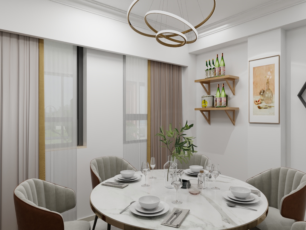 华庭媛媛-泰盈九如溪谷一层-装修设计方案