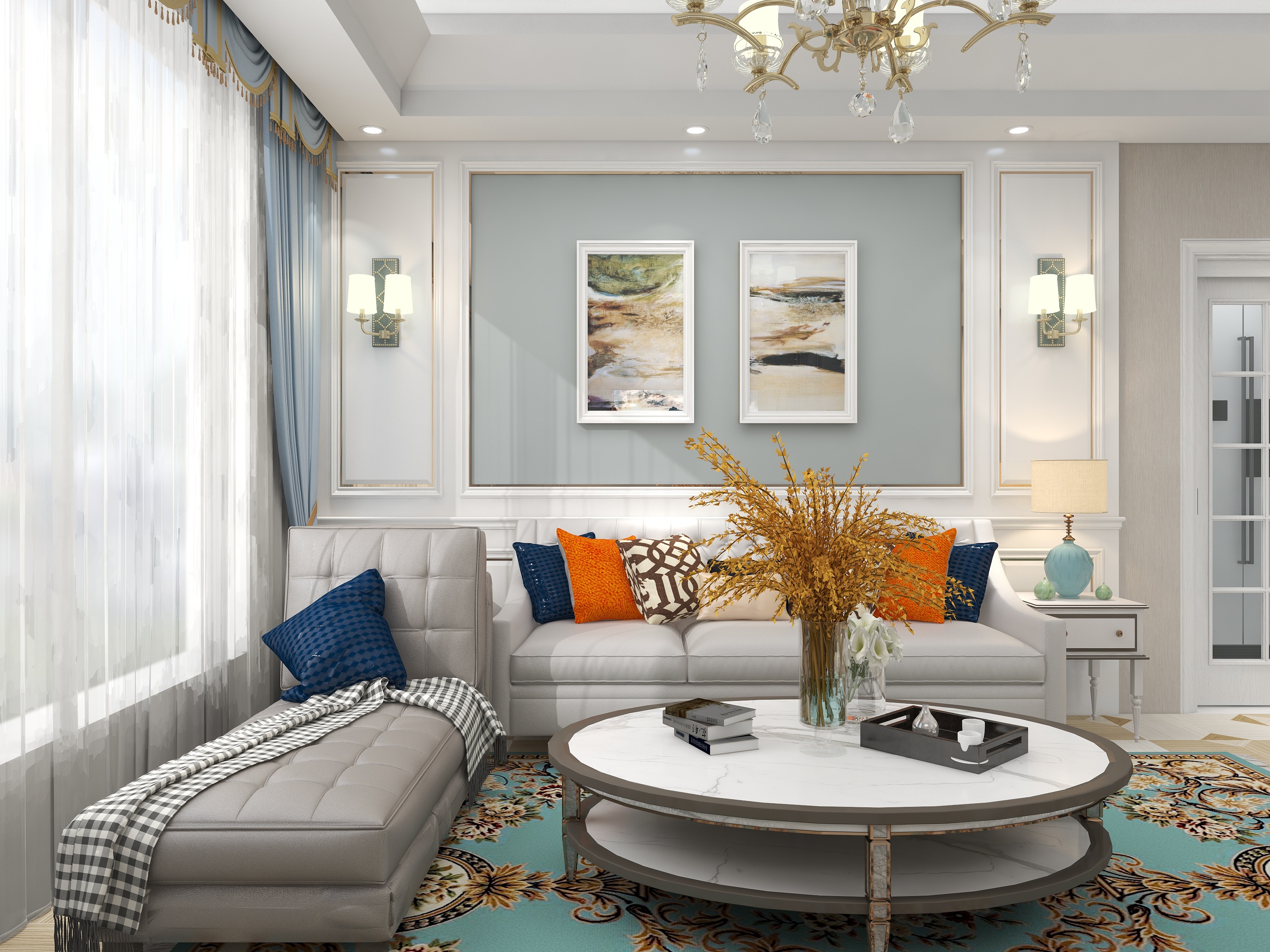 全屋家具定制邱生-新河湾一区9号楼86户-装修设计方案