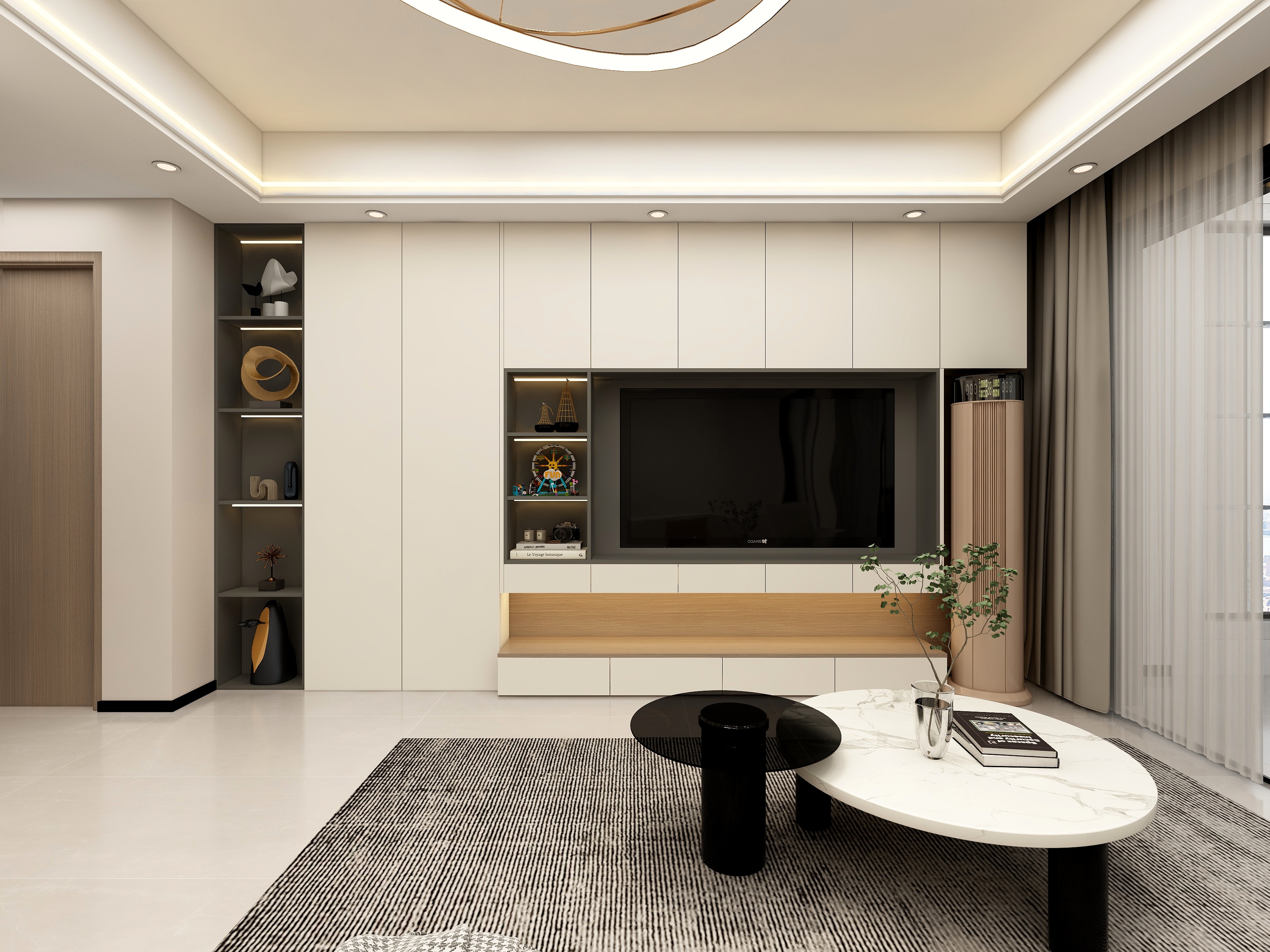 君策家居-碧景阳光7-1505-装修设计方案