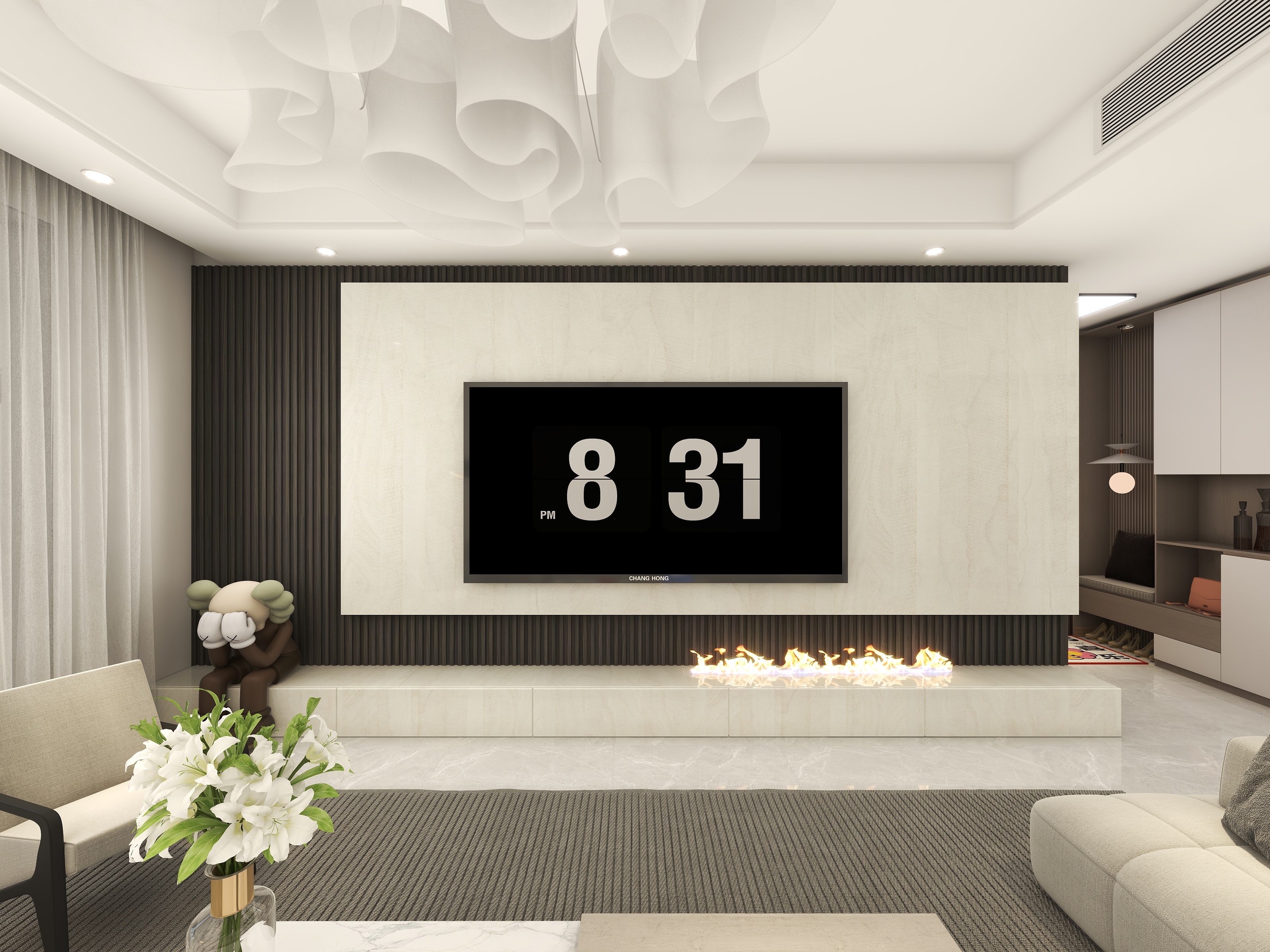 设计师可可ma-盛雅佳苑106㎡3室-装修设计方案