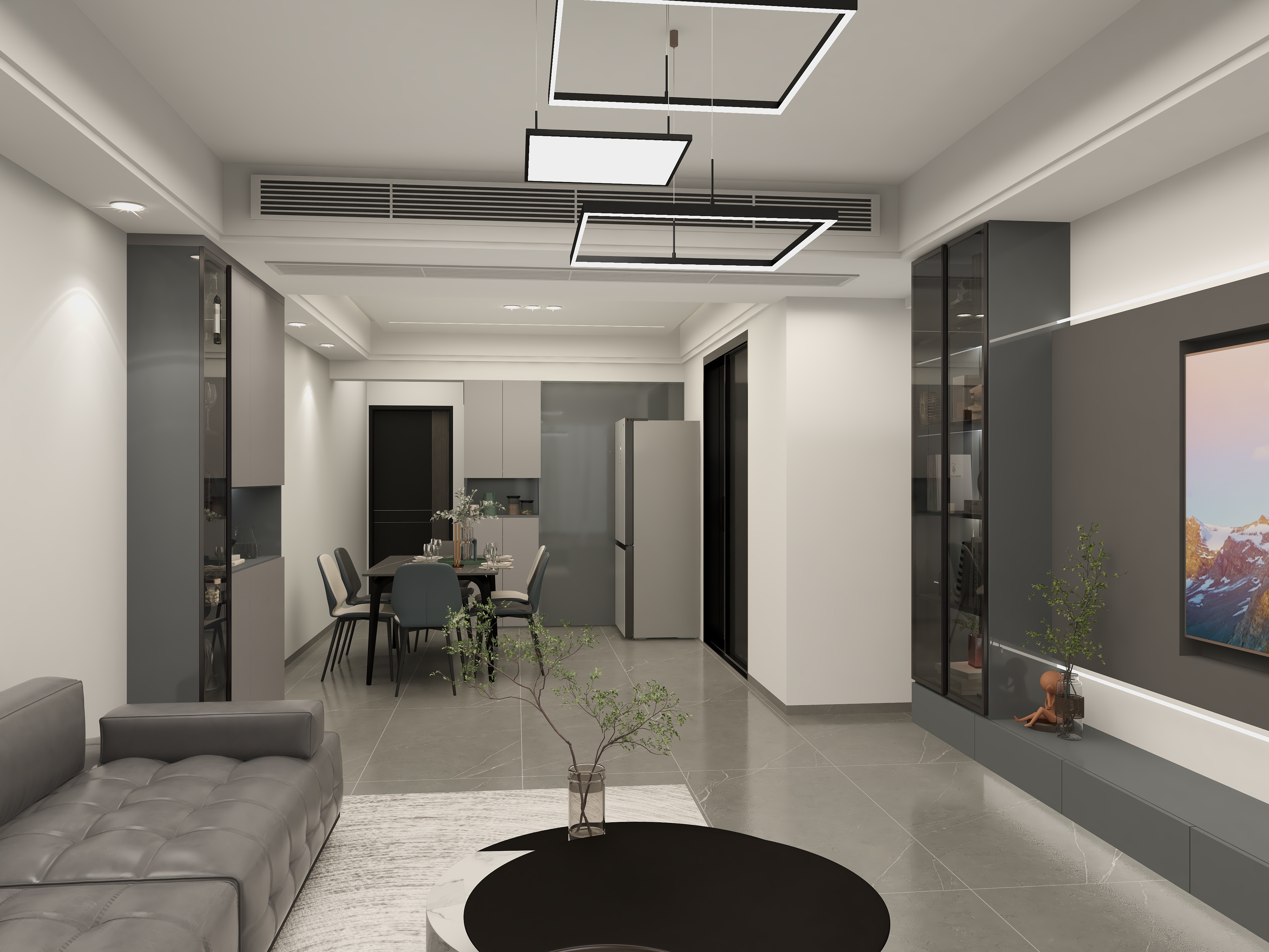 株洲金空间装饰-华晨御园1-2603-装修设计方案