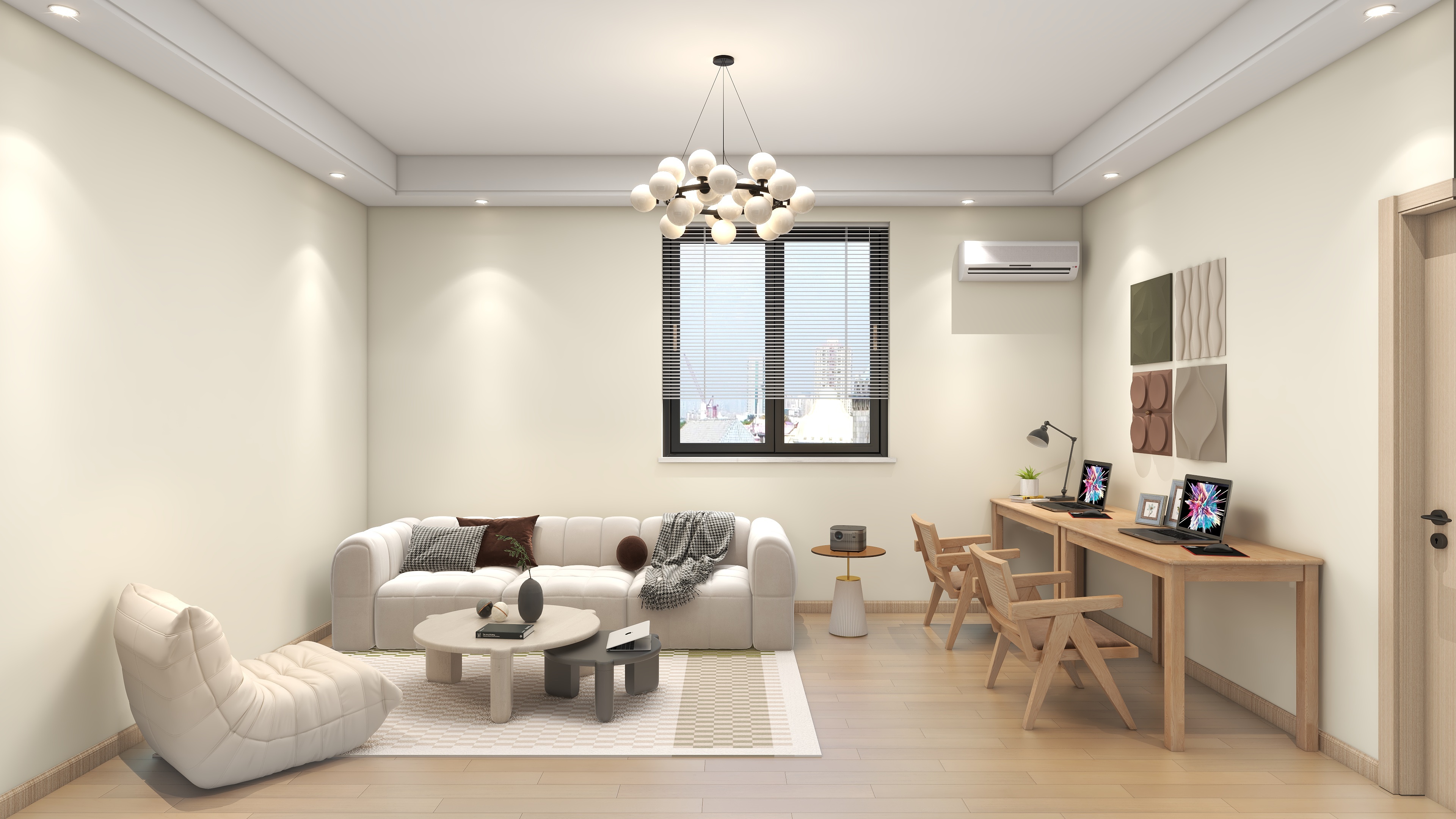 至简名设一钱春-自建房改造装修效果图