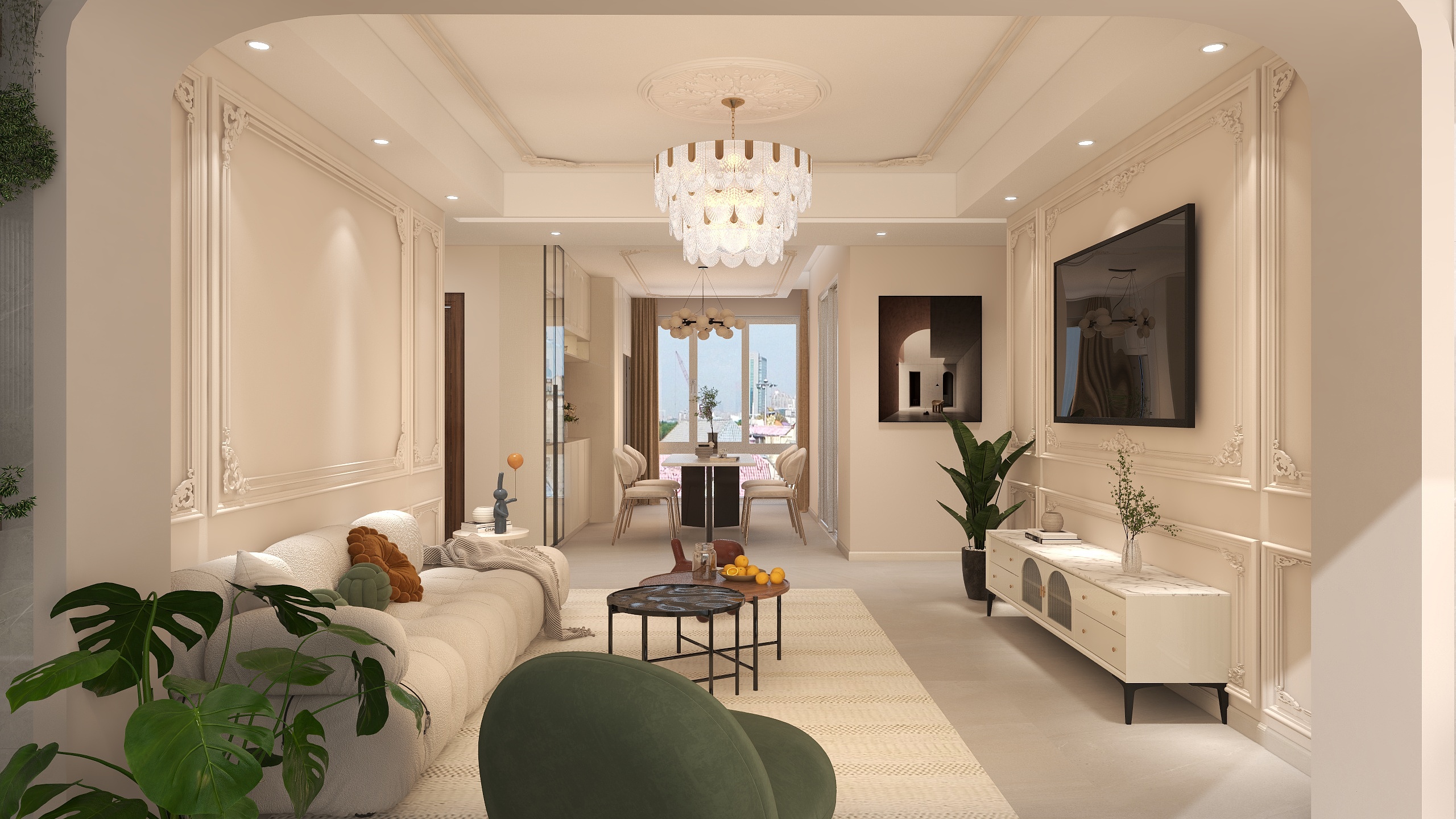 YH设计师-筑阳府119㎡3室-装修设计方案