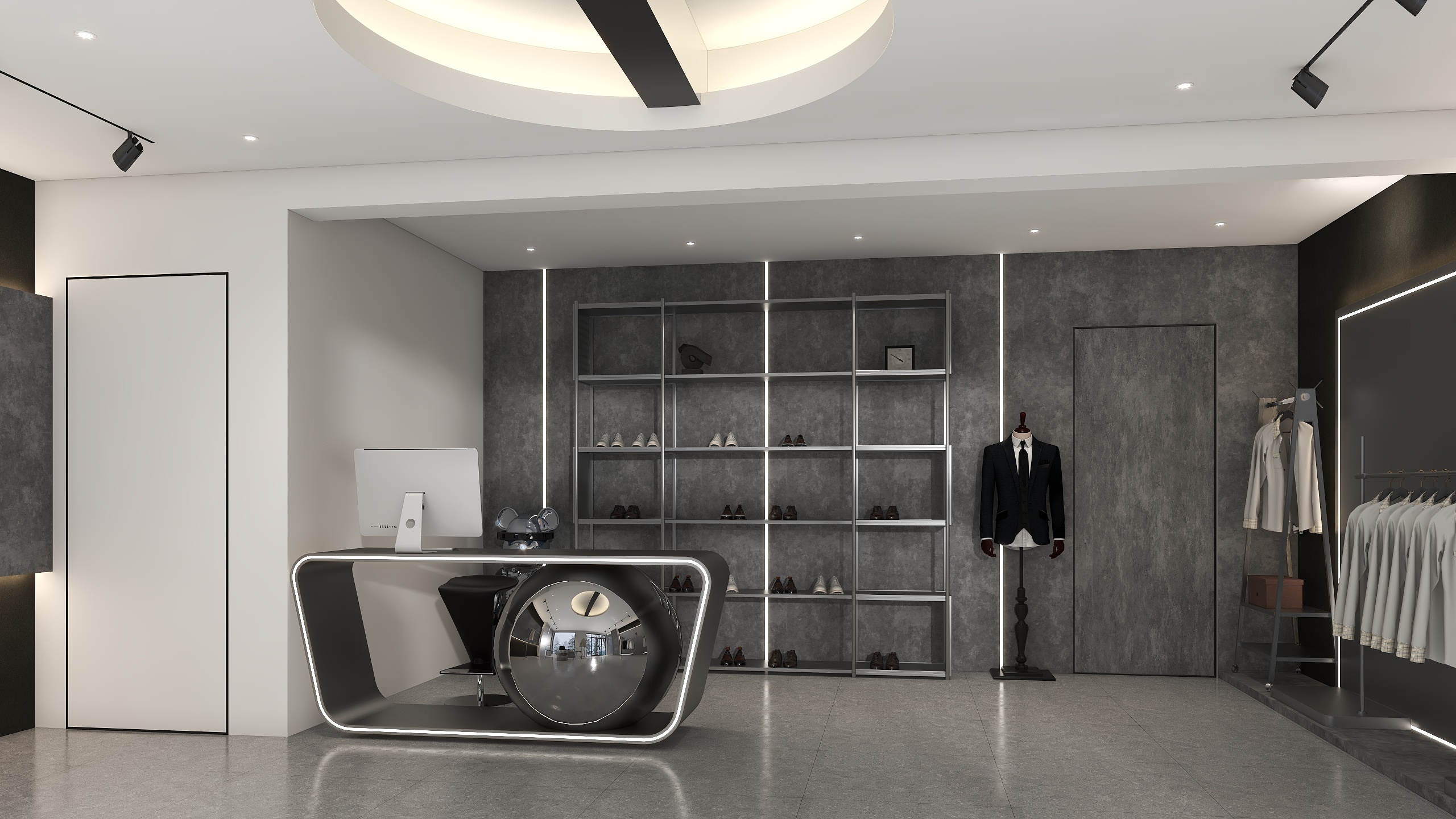 服装店-装修设计方案