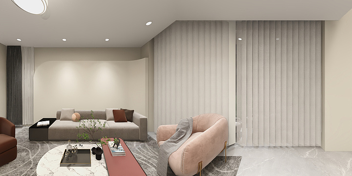 看不见的我-米兰之居新店面-装修设计方案