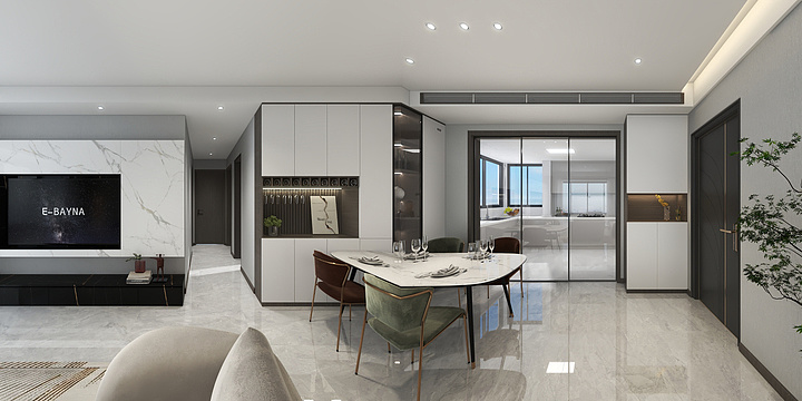 洛可可装饰zzz-明珠南苑30-2201易鑫-装修设计方案