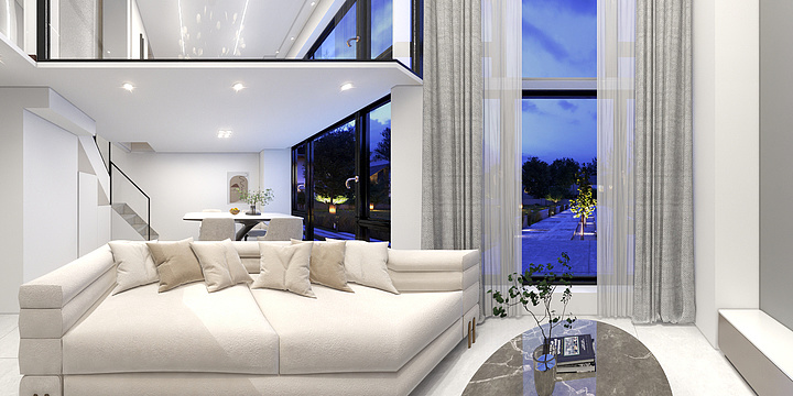 载天藏花-天慧城公寓-装修设计方案