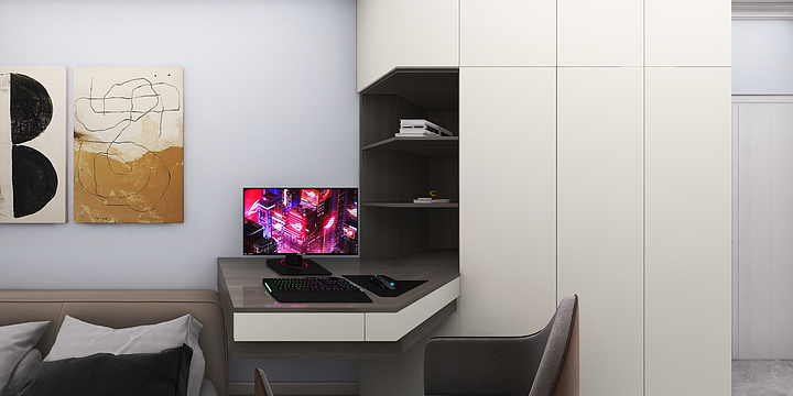 库车市设计师凯米尔丁-智慧青年城b区（9）-装修设计方案