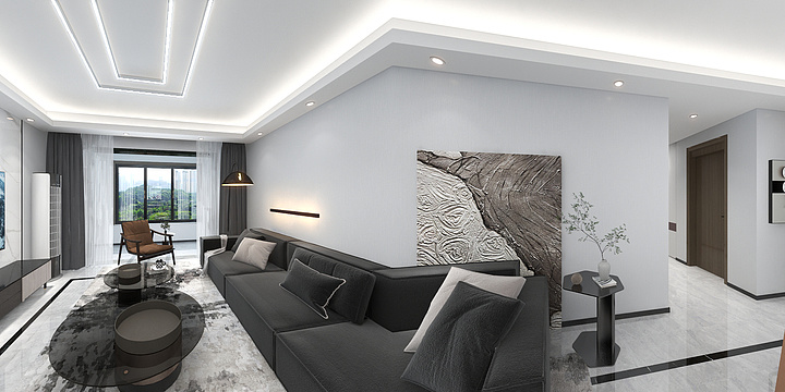 设计师贾婧-兔宝宝整体装修-远洋・万和四季140冯燕-装修设计方案