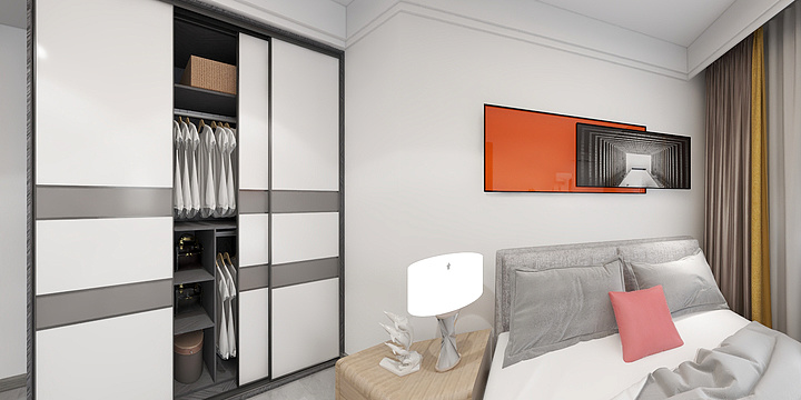 橘色日落.Zxxg-京都佳苑-装修设计方案