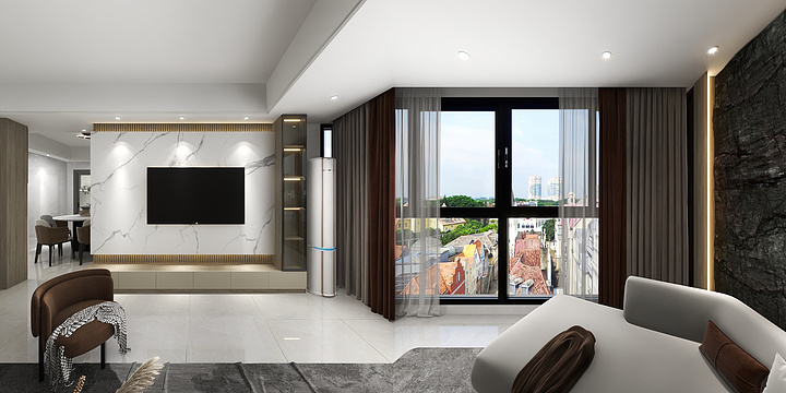 田叔-康怡居1102房--装修设计方案