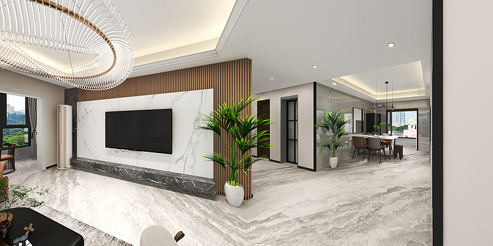 Interior3Design-丰泽园1-西户-装修设计方案