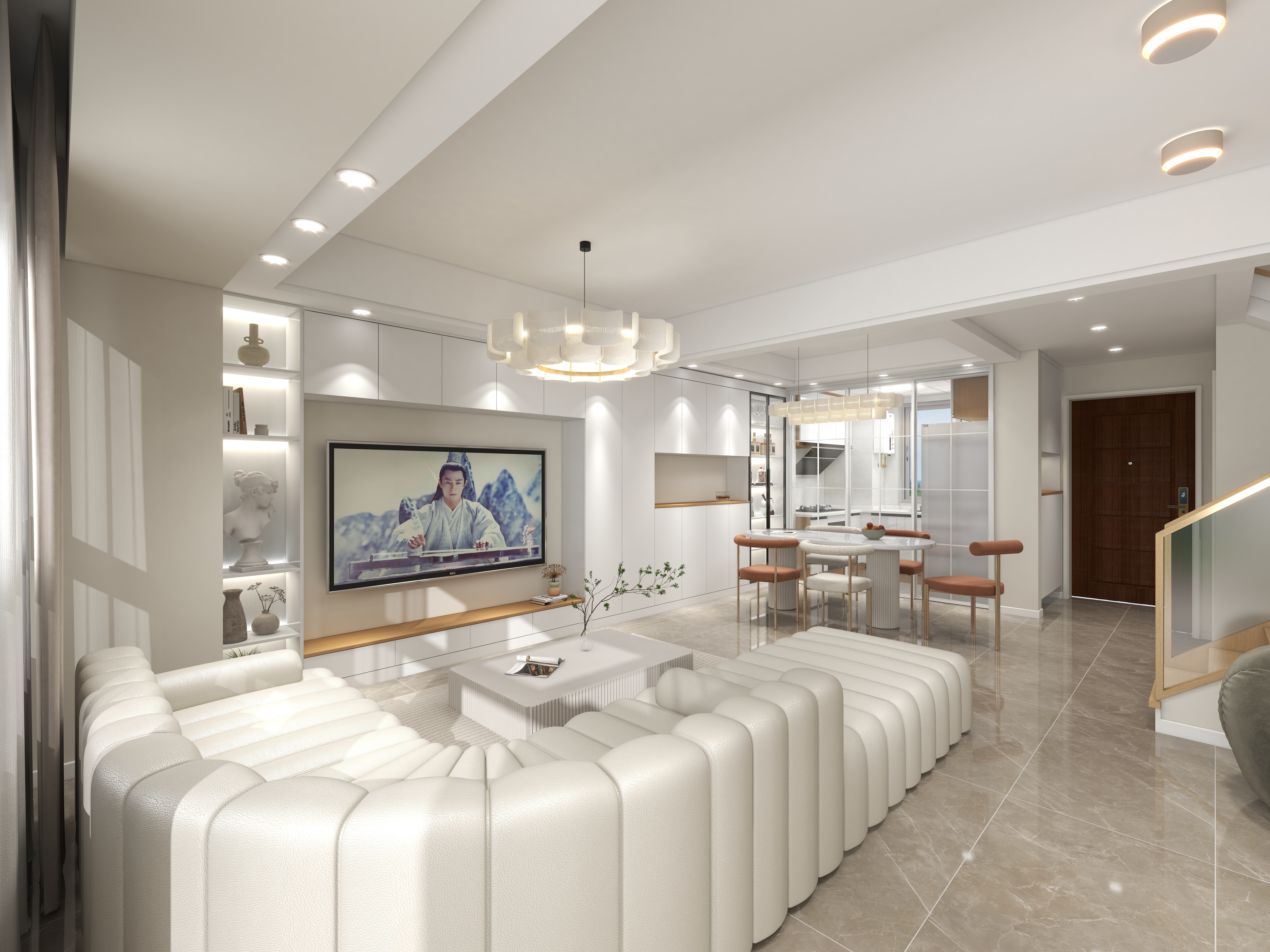 鸿弘设计工作室-仙林首望城复式-装修设计方案