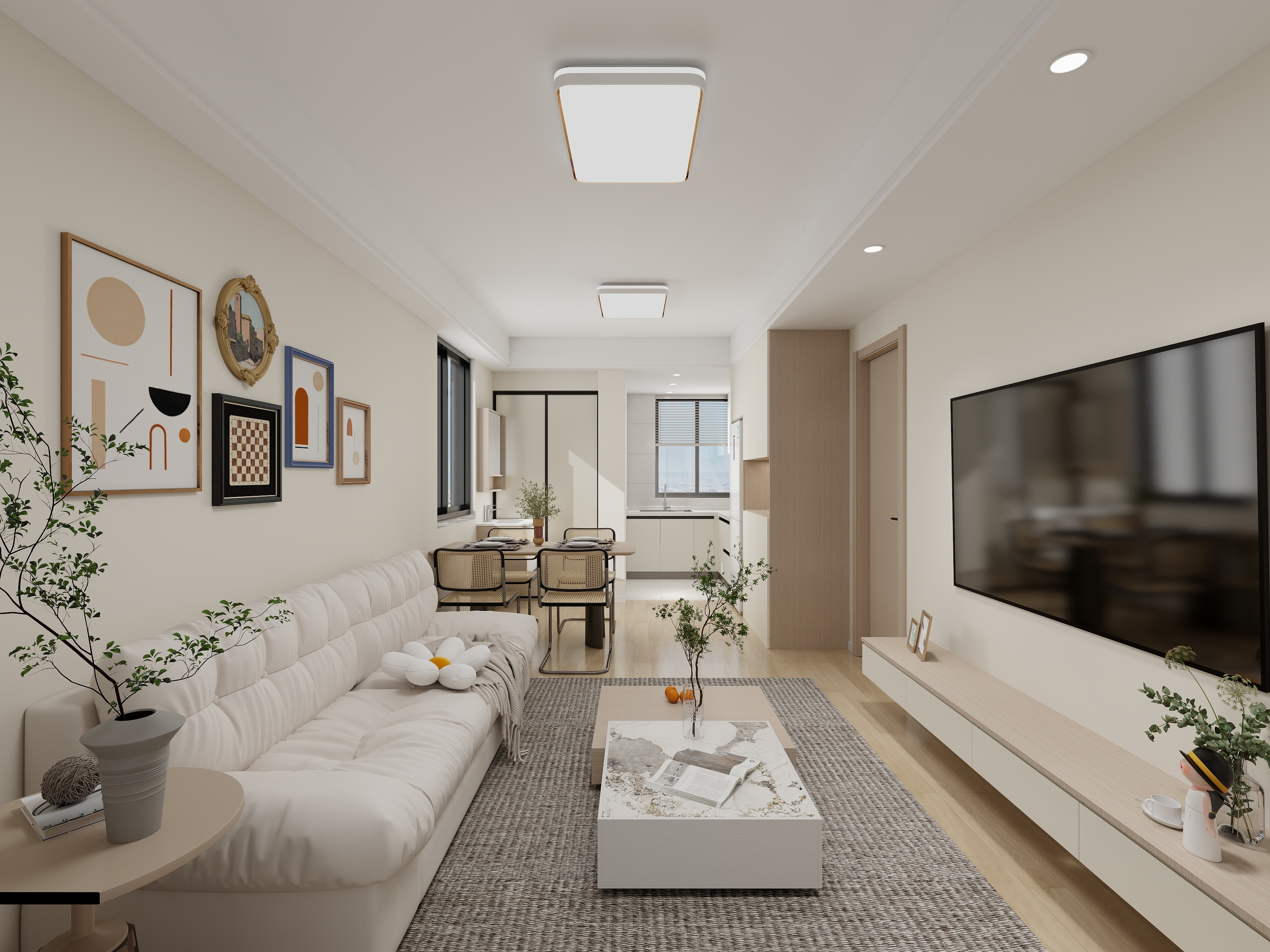 效果图678-尧石二村-装修设计方案