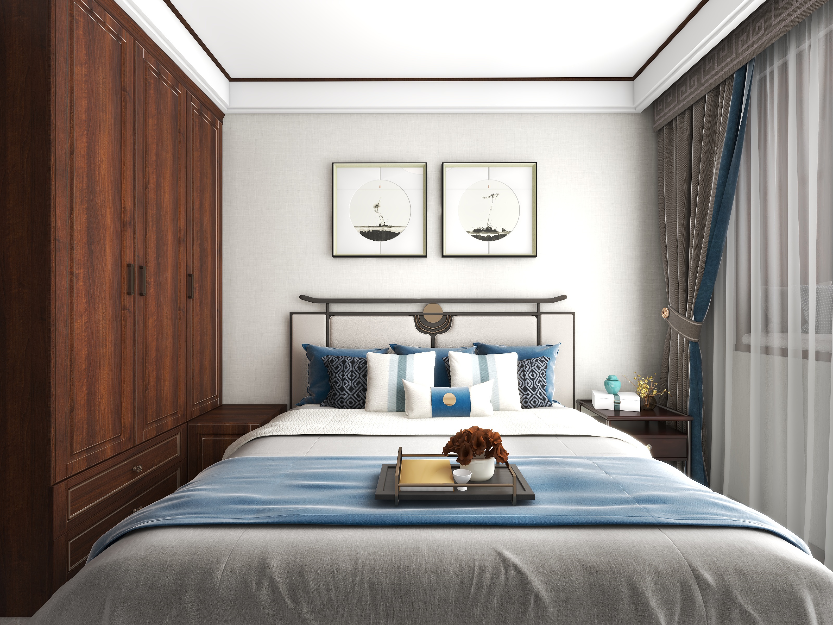 设计师赵德旺-海滴韵改造西高层2单元302（菲菲）-装修设计方案