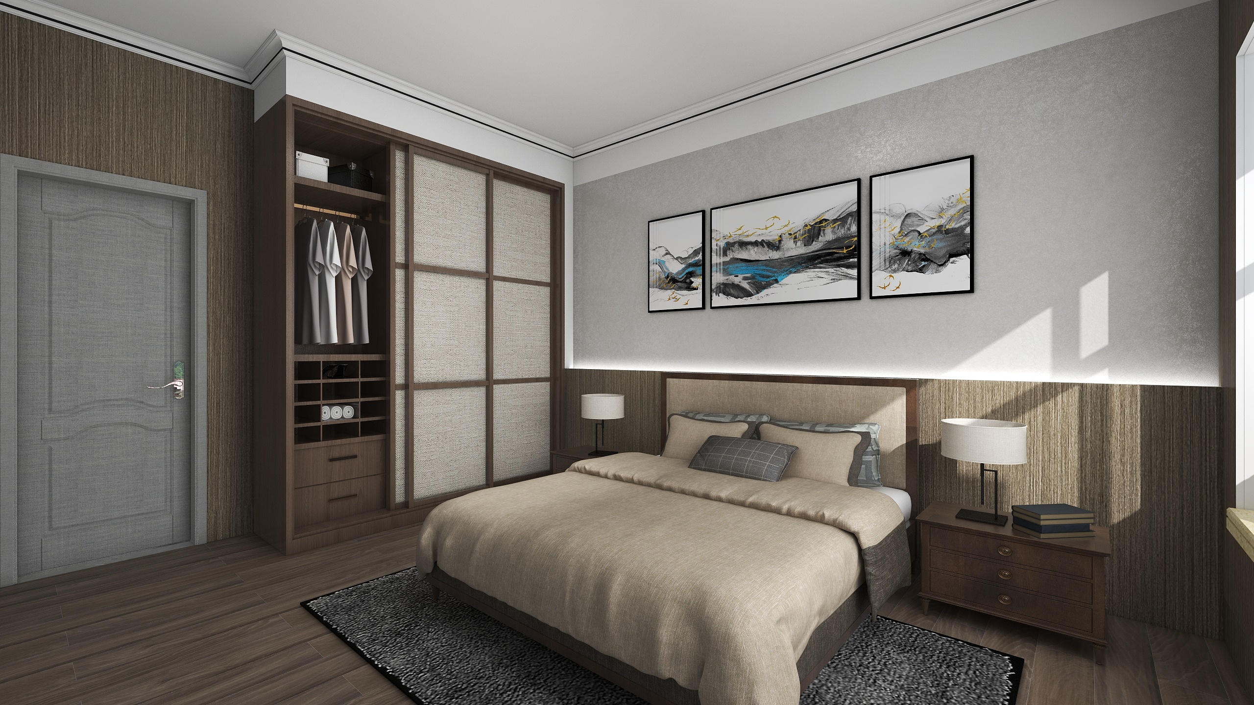 设计师阿枫-滨江花园-装修设计方案