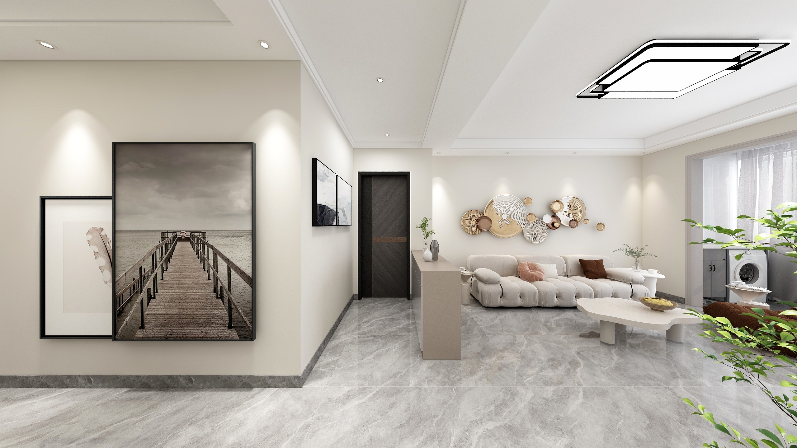 一个设计师i-聚福新城119㎡3室-装修设计方案